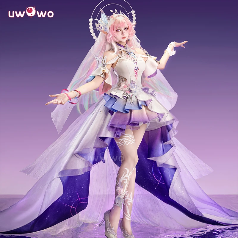UWOWO Cyrene Cosplay Collab Series: Game Honkai: Star Rail Upgrade Cyrene Cosplay Costume S-2XL Halloween Costume