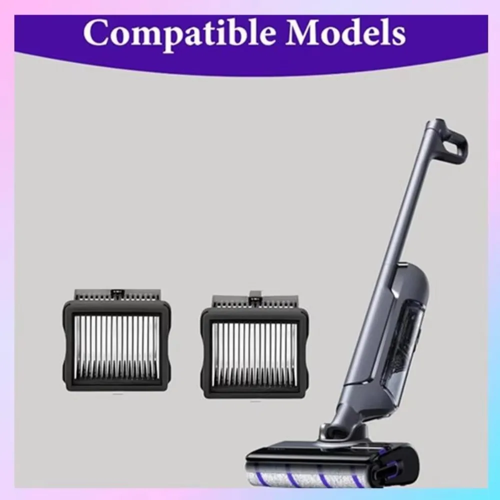 ABRG-Premium 2 Piece Filter Set For NARWAL S20 Pro Cordless Vacuum, Ultra Durable Wet Dry Cleaning Accessories