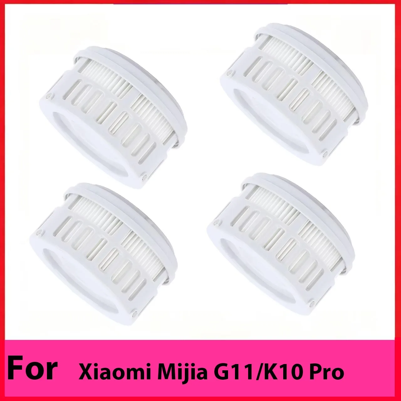 Replacement Filter for Mijia G11 K10Pro Mjwxcq05Xy Mjwxcq05Xyhw Cordless Vacuum Cleaner, Premium HEPA Accessory Parts Kit