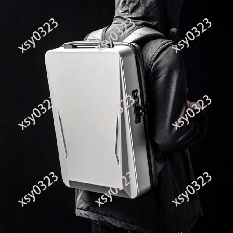 Hard Shell Laptop Backpack 15.6 17.3 Inch Gaming Notebook Bag With Keyboard Space