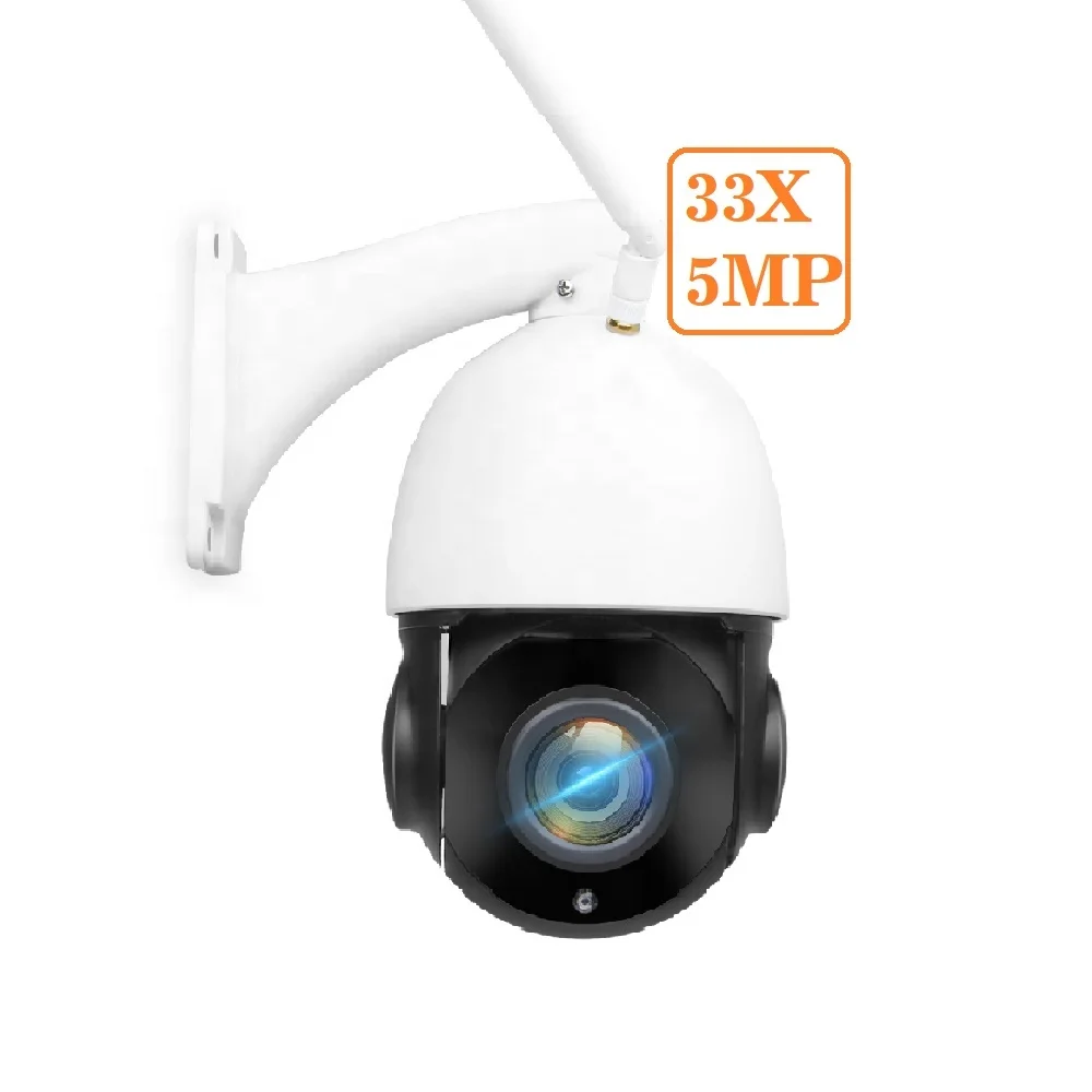 Wireless Surveillance H265X XMeye ICsee 5MP 30X Optical Zoom Cam Wifi Home Security Cctv Camera For Outdoor