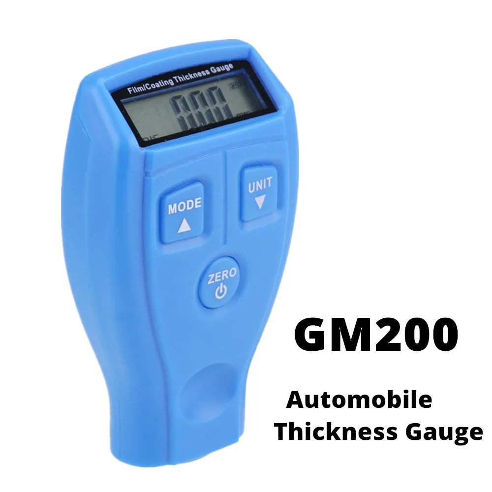 Automobile Thickness Gauge Paint GM200 Cars Test LED Screen Shows Portable Micro Power Consumption Small And Beautiful Tool