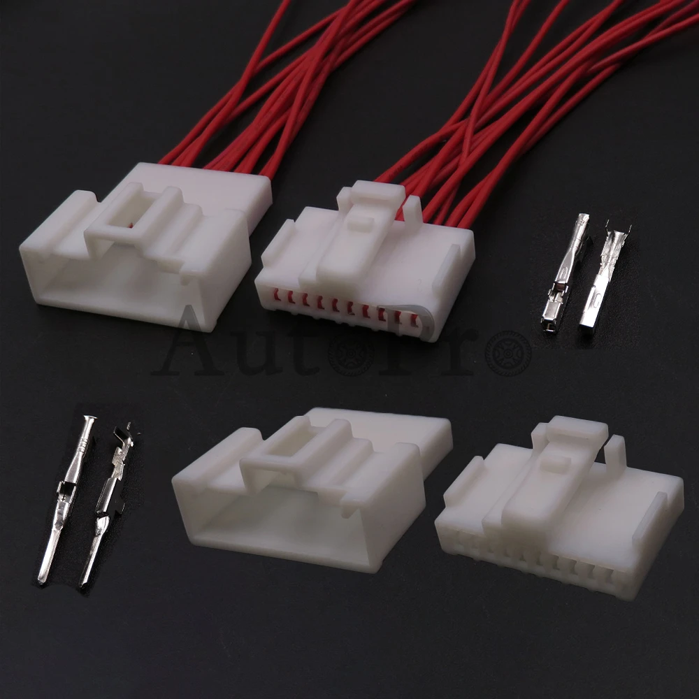 1 Set 10 Hole 7283-7602 AC Assembly Auto Rearview Mirror Electric Adjustment Switch Car Unsealed Socket For Toyota 7282-7602