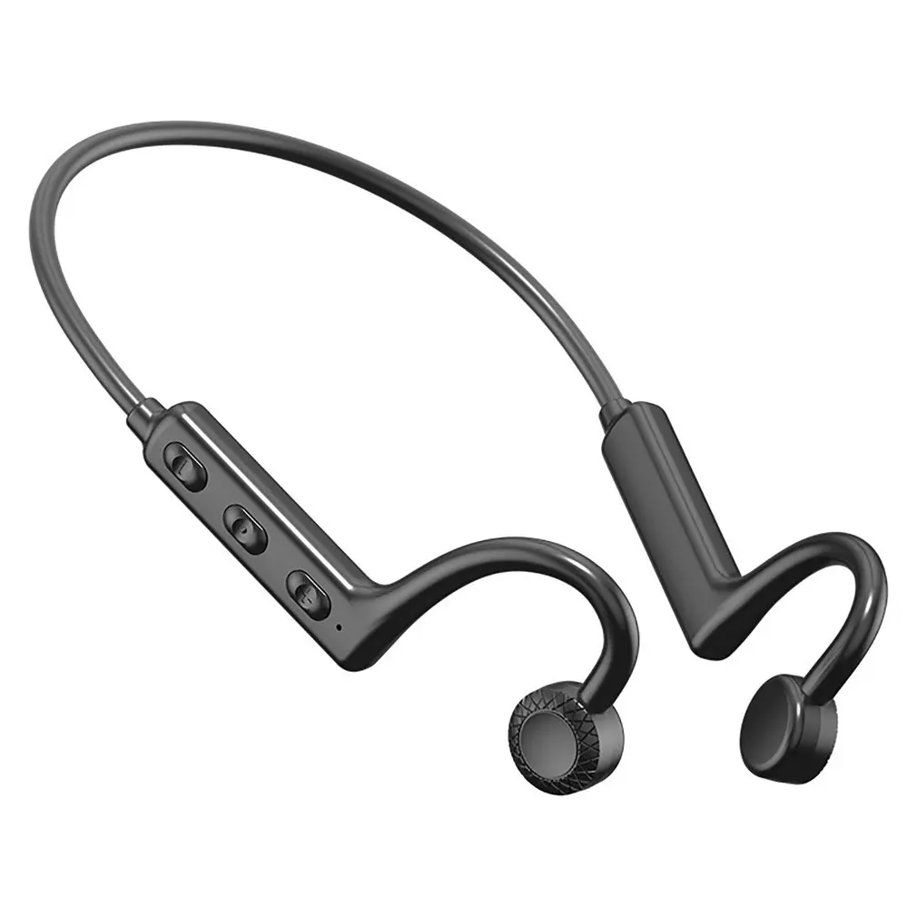 Bone Conduction Earphones Wireless Bluetooth Headsets Waterproof Comfortable Wear Open-Ear Hook Sports Headphones Dropshipping