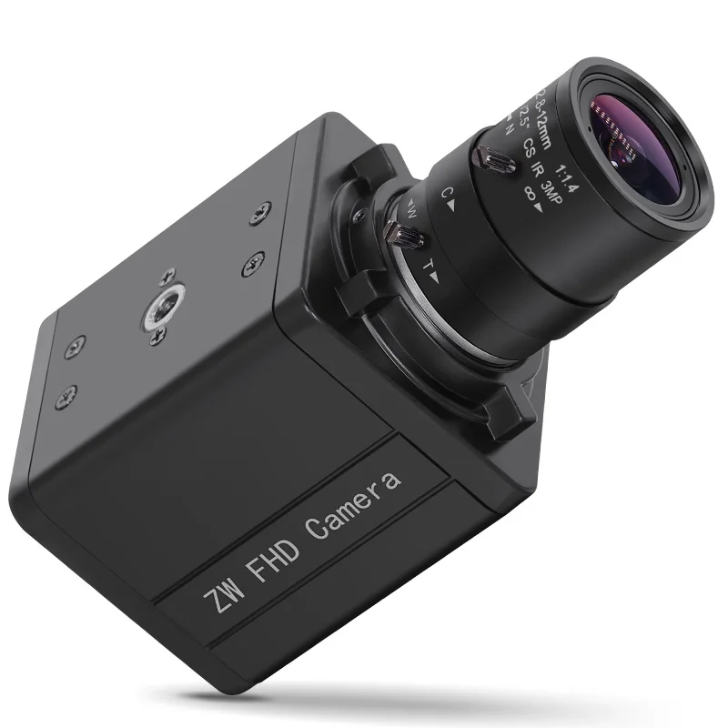 5600 PS5520 5MP CS Varifocal 2.8-12mm Webcam Wide Dynamic UVC HD USB Camera Plug Play USB Mini Camera for Computer