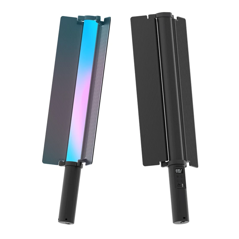 Dimmable LED RGB Light Stick Fill Lamp Rechargeable LP600 Mini Portable Photography Tripod Adjustable Aluminium for Shooting