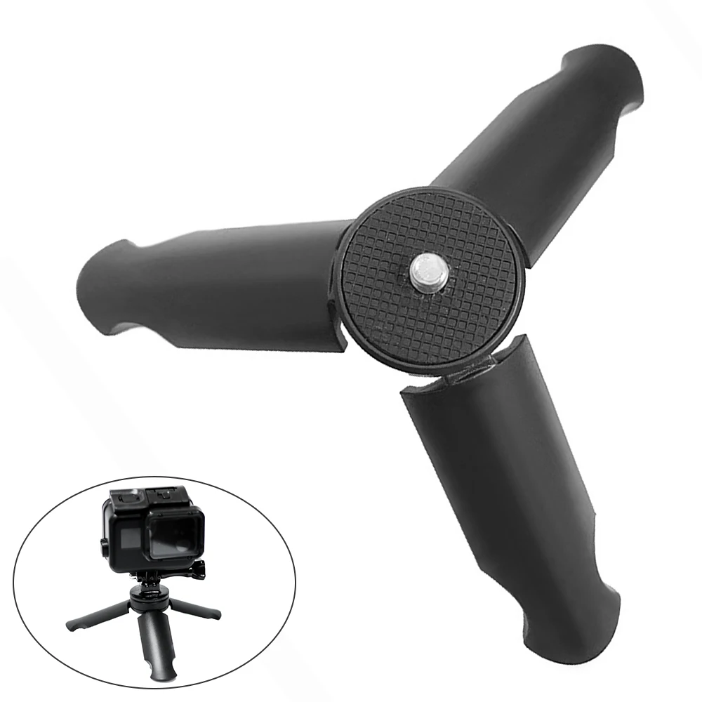 Universal Mini Tripod Stand 1/4 Screw for Smartphone Action Camera Holder Monopod for Live Video Photograph