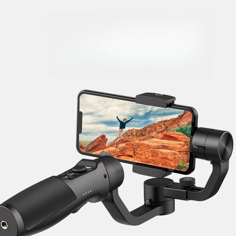 Mobile phone stabilizer smart tracking anti-shake gimbal portable beauty follow-up selfie stick