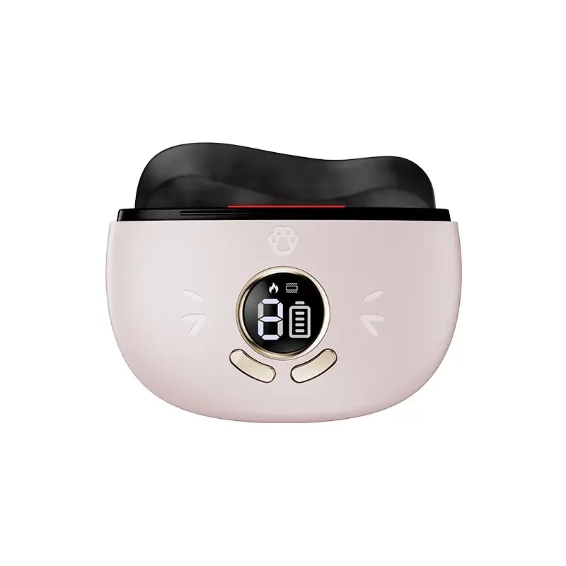 New Smart Electric Scraping Tool, Facial Sculpture and Massage, Heat Shock Function, Face and Neck Beauty Massager