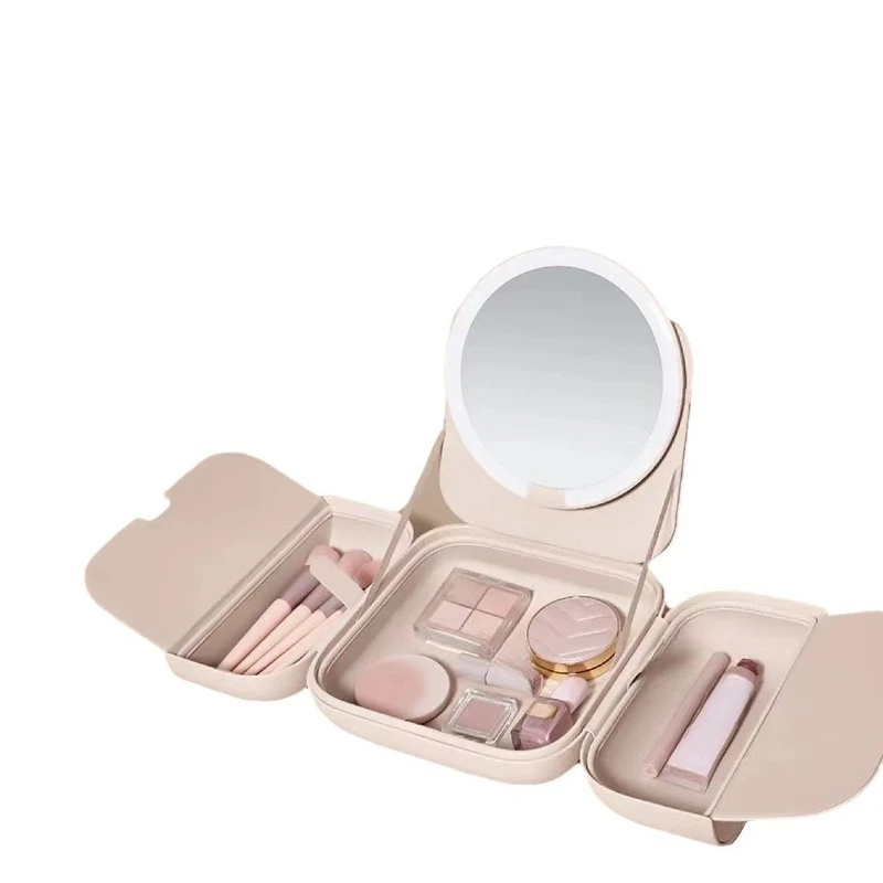 Makeup mirror bag mirror outdoor makeup daylight mirror beauty smart portable body mirror
