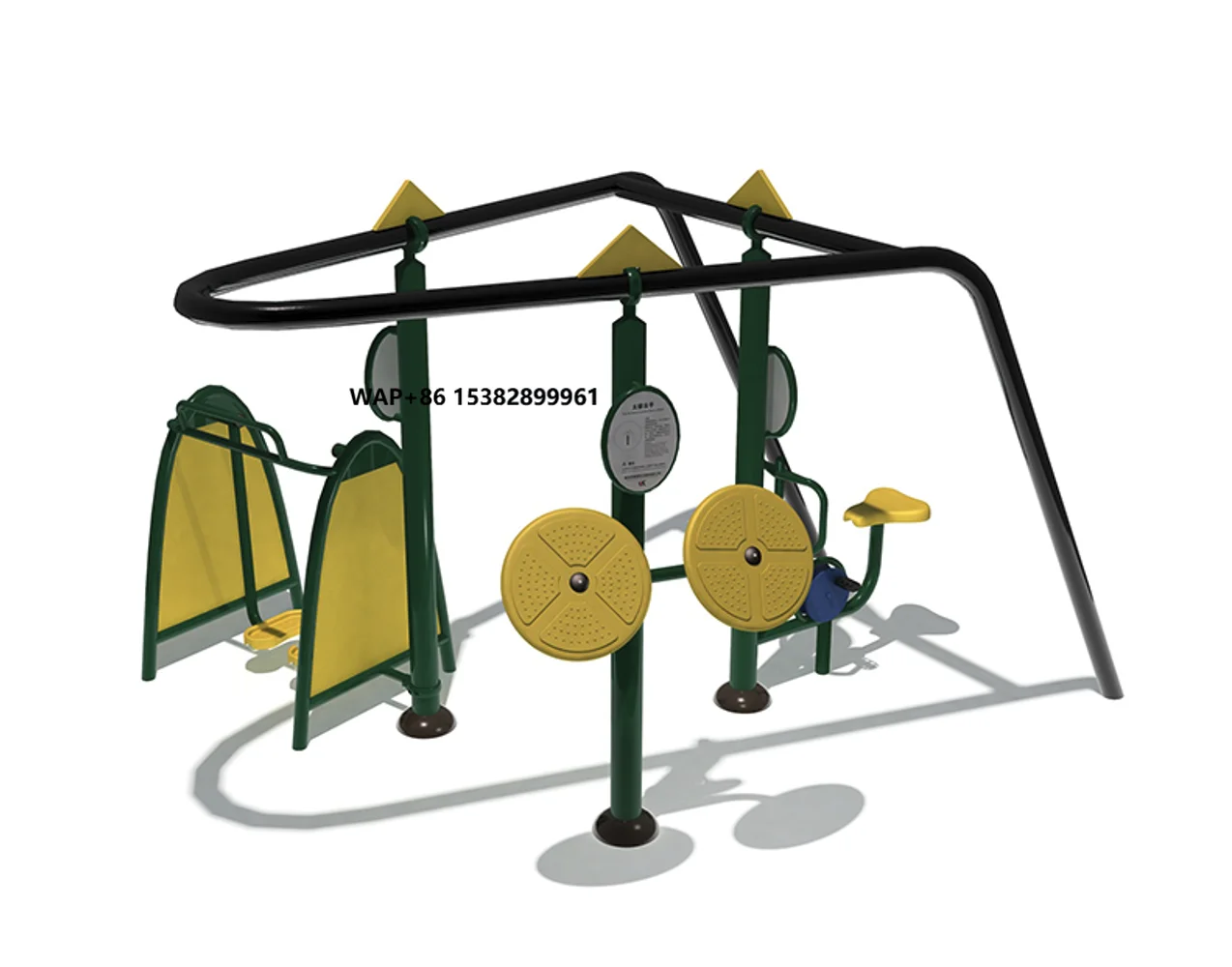Durable Eco-Friendly Portable Multi-Functional Outdoor Fitness Equipment for Park Gym Sports Exercise Body Training JQL Brand 1