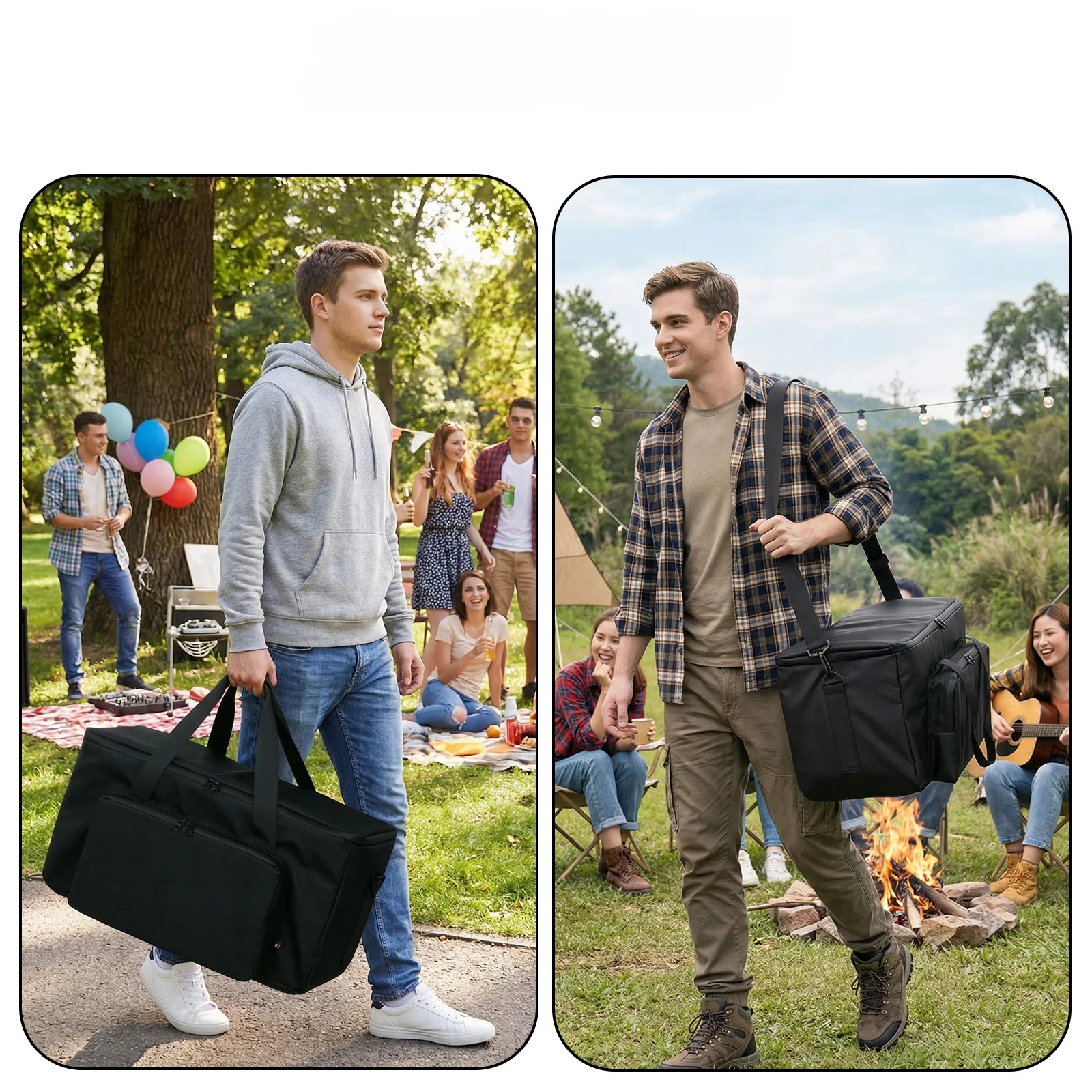 Carrying Case For JBL Partybox On The Go 1st/2nd Generation Speaker, Portable Travel Handheld Storage Bag with Shoulder Strap