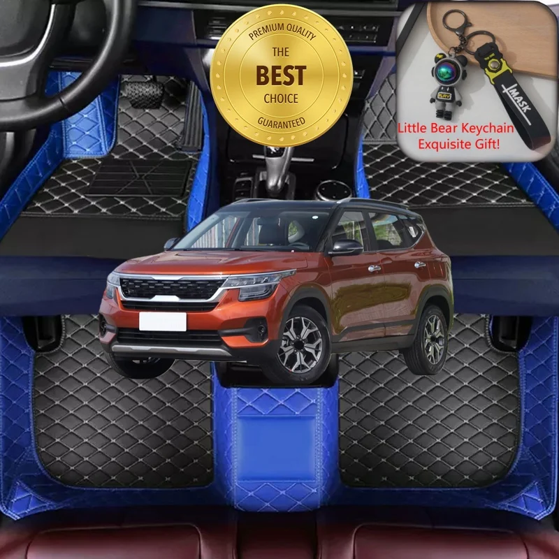 Customized Fit for Kia KX3 2015-2023 Car Floor Mats Car Accessories Tailored Luxury Auto Carpet Liner Mats Left/Right-hand Drive
