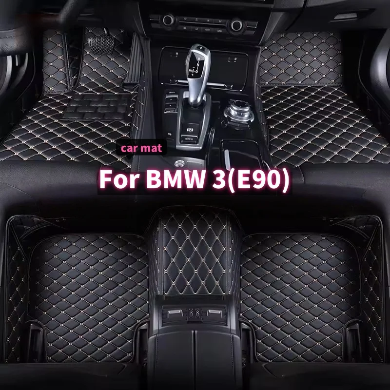 Custom Car Floor Wear Mats For BMW 3(E90) 2005 2006 2007 2008 2009 2010 2011 2012 2013 Auto Carpets Foot Coche Accessories