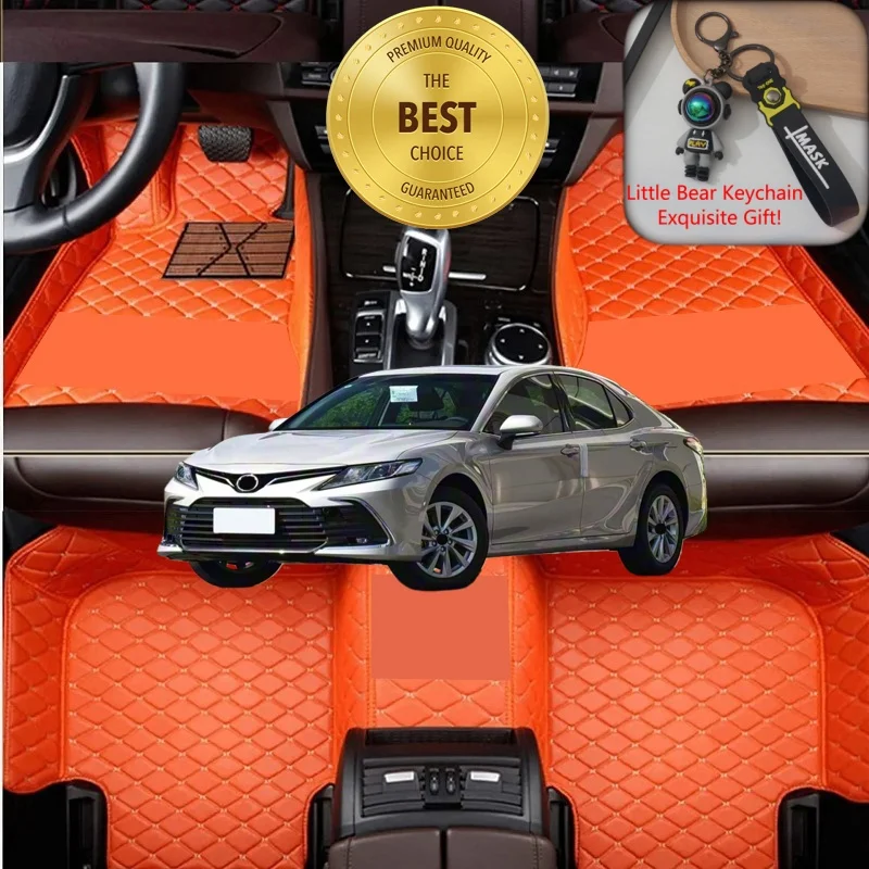 Customized Fit for Toyota Camry XV30/XV40/XV50/XV70/XV80 Car Floor Mats Car Accessories Auto Carpet Mats Left/Right-hand Drive