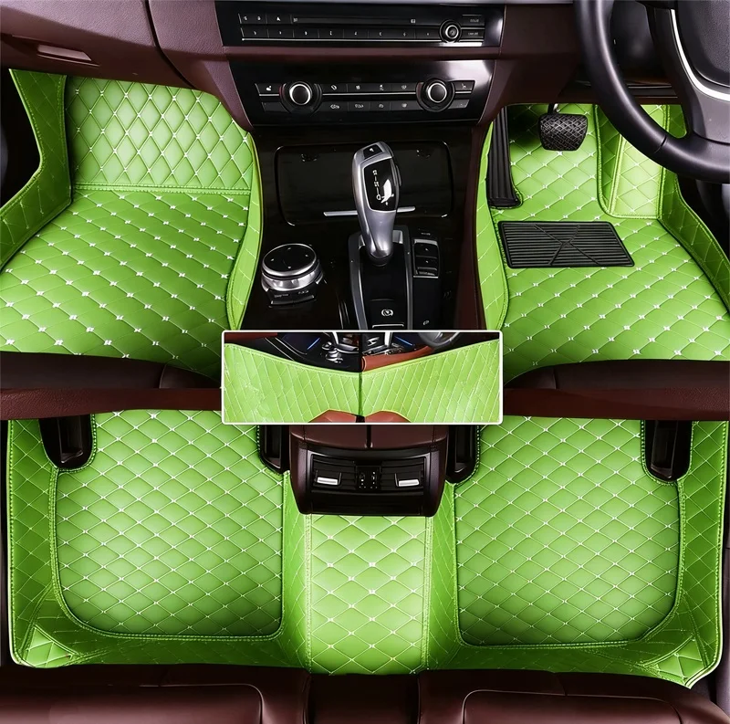 Custom For BYD Tang L 7‑Seat SUV DM-i DM-p EV 2025‑2026 Waterproof PU All Weather Car Floor Mats Anti Slip Accessories LHD/RHD