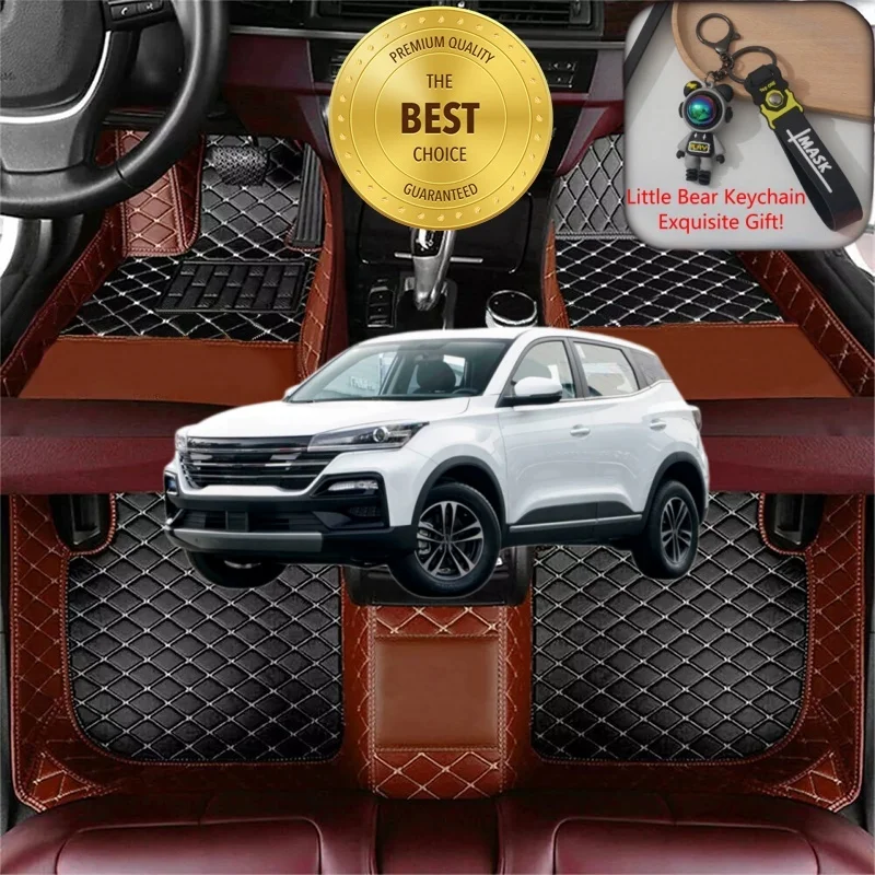 Customized Fit for Kaiyi X3 Car Floor Mats Car Accessories Tailored Waterproof Auto Carpet Liner Mats Rugs Left/Right-hand Drive