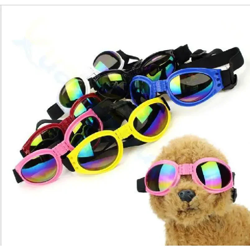 1pcs Cute Pet cat Glasses Dog Glasses Pet Products Kitty Toy Dog UV Sunglasses  Pet Accessoires foldable Ski goggles Multicolor