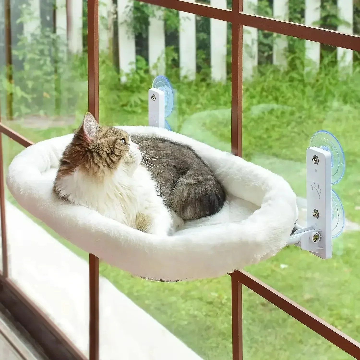 Cat Hammock Window Habitat Cat Sunbathing Glass Hanging Suction Cup Balcony Pet Nest Foldable Pet Bed Cat Supplies Accessories