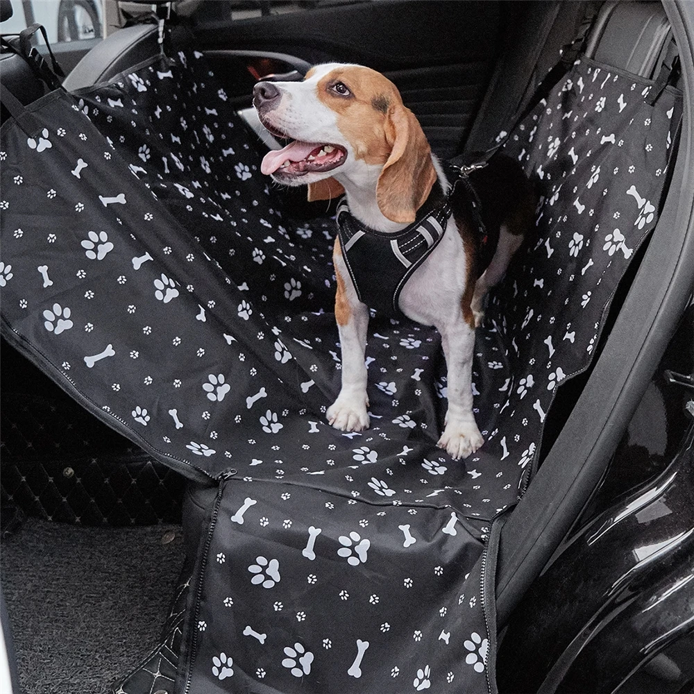 STLFHigh Quality Row Protection Backseat Hammock for Back Waterproof Foldable Washable Carrier Dog Car Seat Cover Pet Accessorie