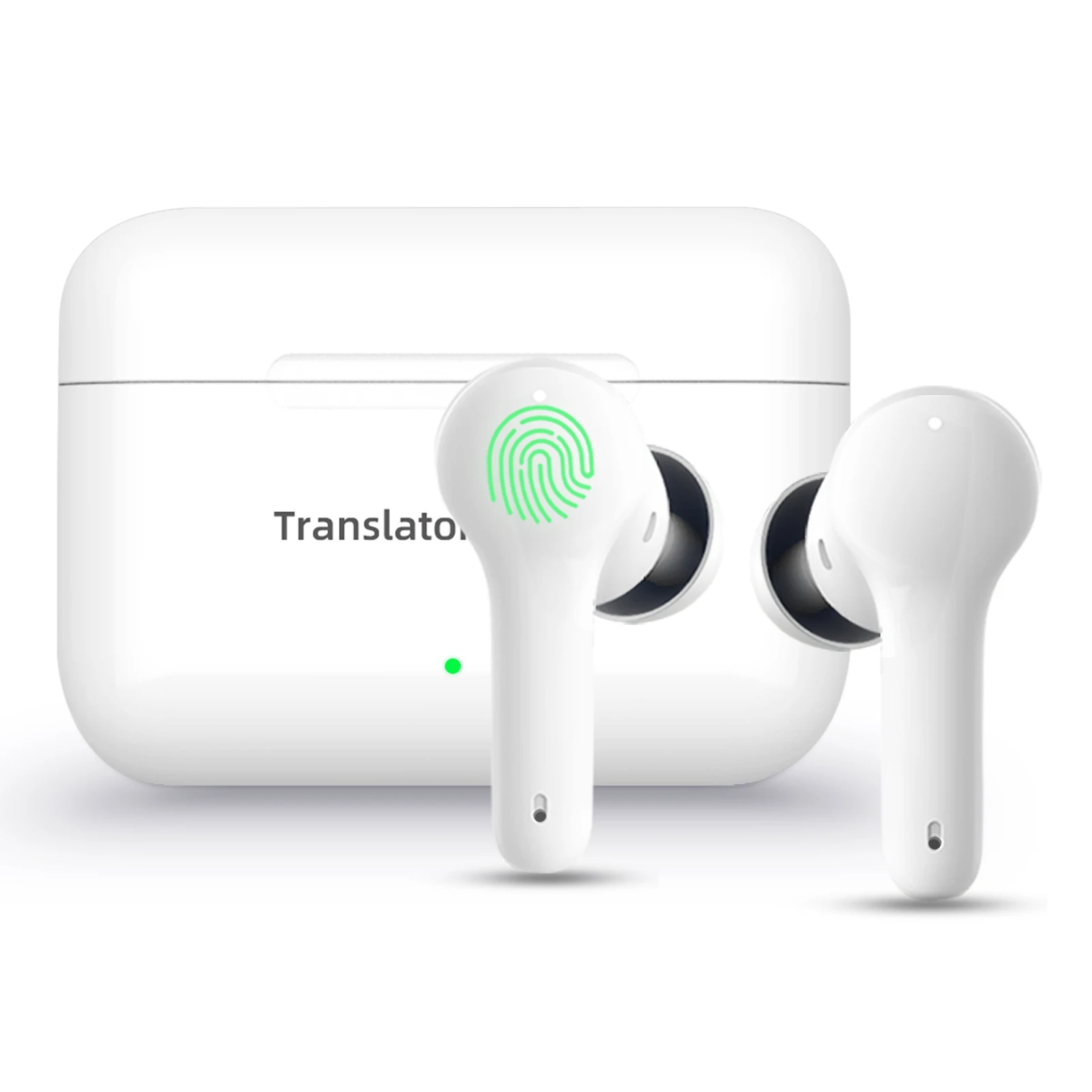 Wooask [M6] Translator Earbuds, Bi-directional Real-time Voice Translator Device,Online 144 Languages with 11 Offline Package