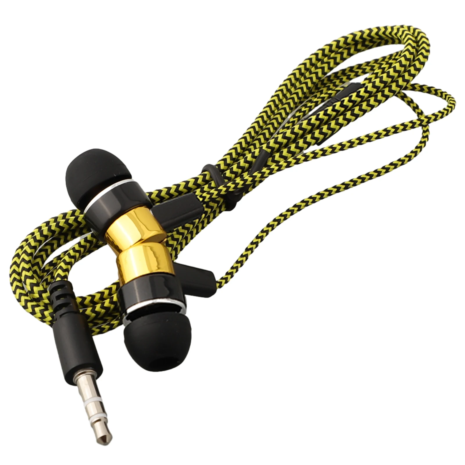 Wired Headphones 3.5mm In-Ear Stereo Earbuds Mobile Headphones Superb Bass Stereo Effect Portable Audio Earphone Accessories