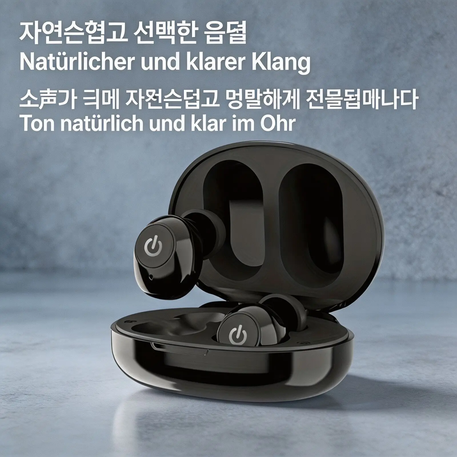 Rechargeable Digital Sound Loudspeaker Portable Ear Sound Enhancer In‑Ear Audio Booster With Clear Voice Earbuds For Elderly