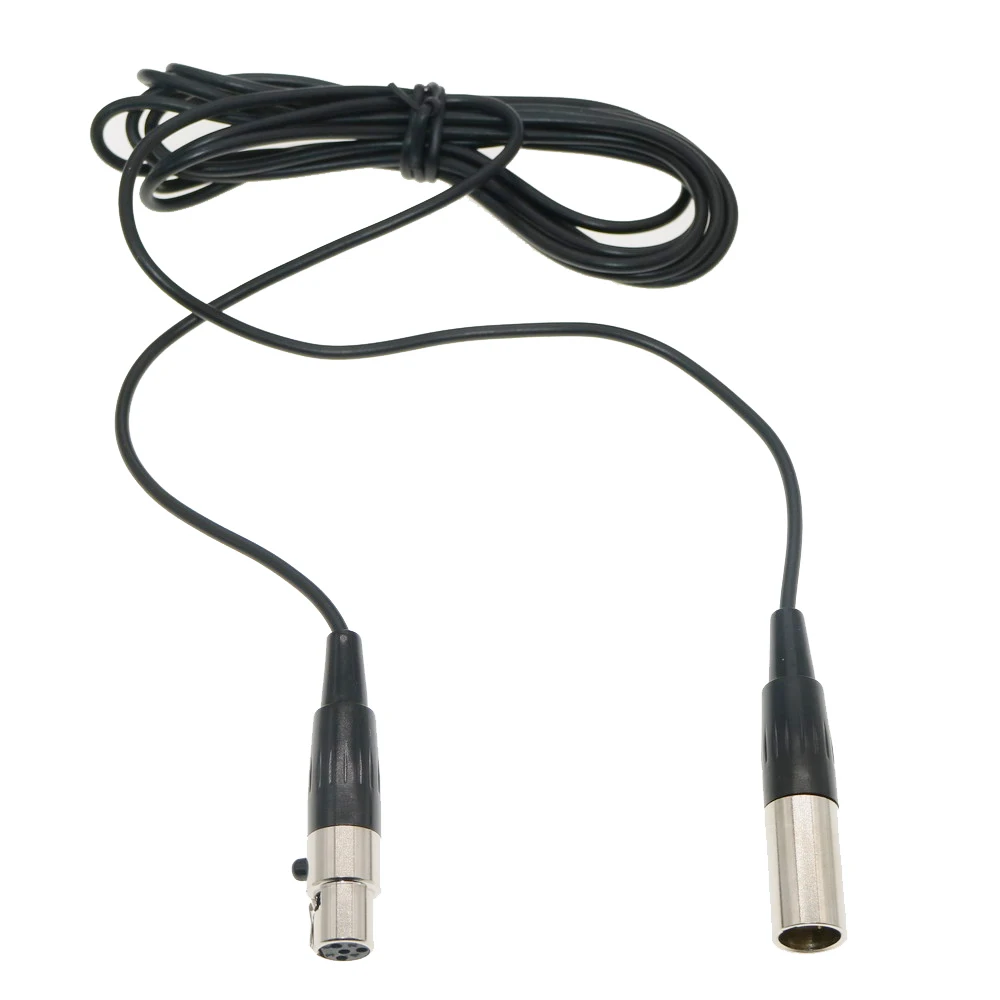 2m Convert  Adapter TA3F Mini 3Pin AKG TA4F 4Pin Shure To Male XLR Small Standard 3.5mm Microphone Cable Extended Line DIY Part