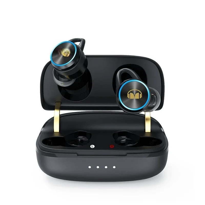 Bluetooth headset, in-ear new professional-grade call noise reduction, special for sports, long battery life