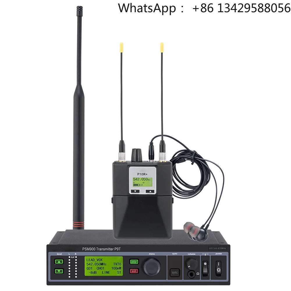 PSM900 PSM 900 Professional Audio Monitoring System with Connector Infrared Sensor Volume Control