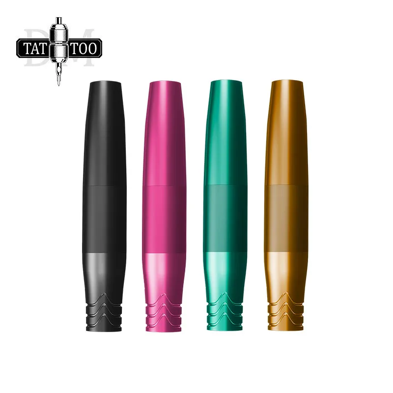 Rotary Tattoo Machine Aluminum Alloy Japan Coreless Motor RCA Interface Permanent Makeup Cartridge Tattoo Pen