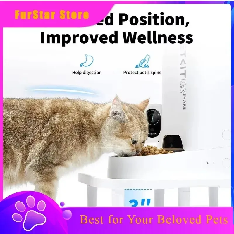 FurStarPETKIT Raised Stand Accessories For The PETKIT Smart Pet Feeder Automatic Cat Dog Feeder Accessories