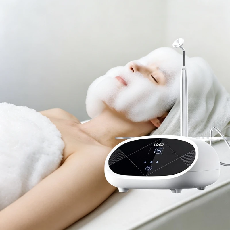 3 Speed Magic Oxygen Bubble Machine Home Use Facial Cleansing Beauty Device Simple Operation Spa Skin Care Skincare Tool