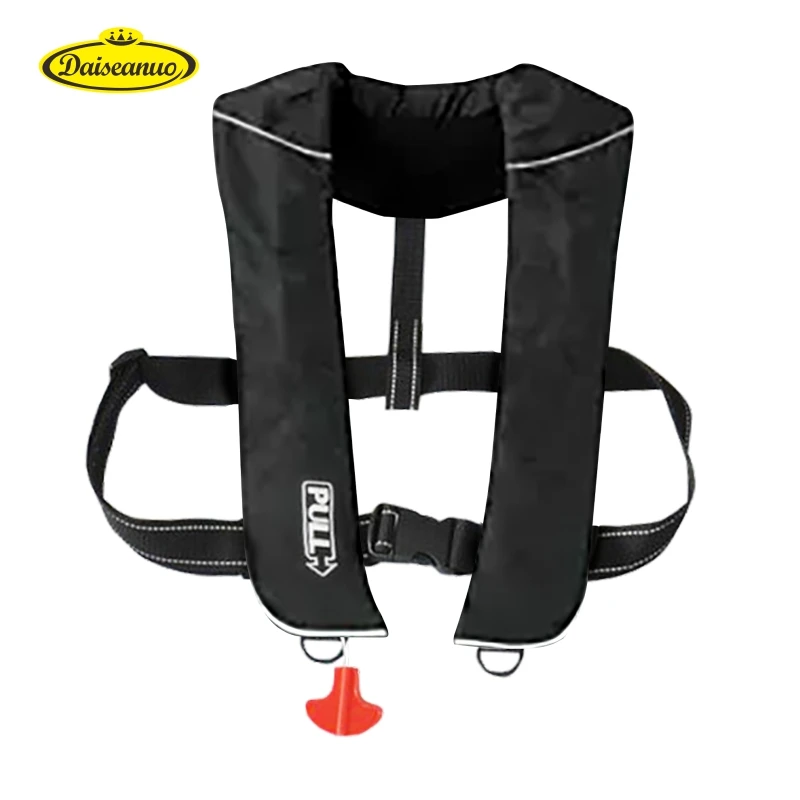 Professional Fishing Life Vest, Automatic Manual PFD Inflatable Life Jacket Water Sports Float, Sea Surfing Boats, Adult Fishing