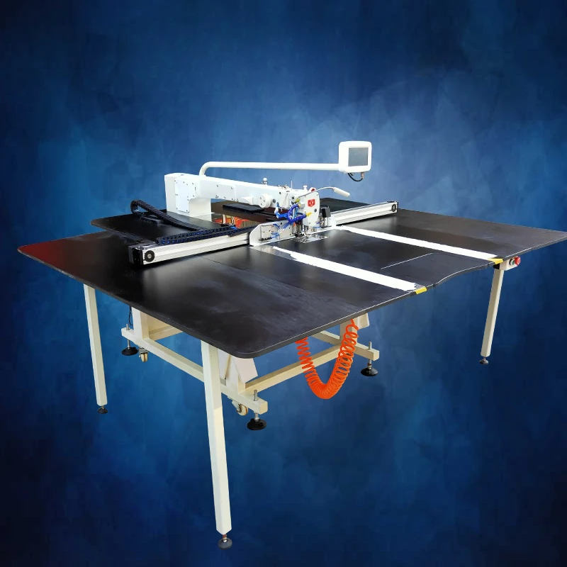 Fully automatic computer numerical control 130 by 80 template machine down jacket car interior needle car pattern machine