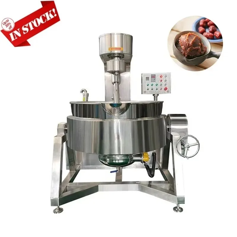 Industrial Planetary Cooking Mixer Automatic Jacketed Kettle for Caramel Syrup Chestnut Paste Customized