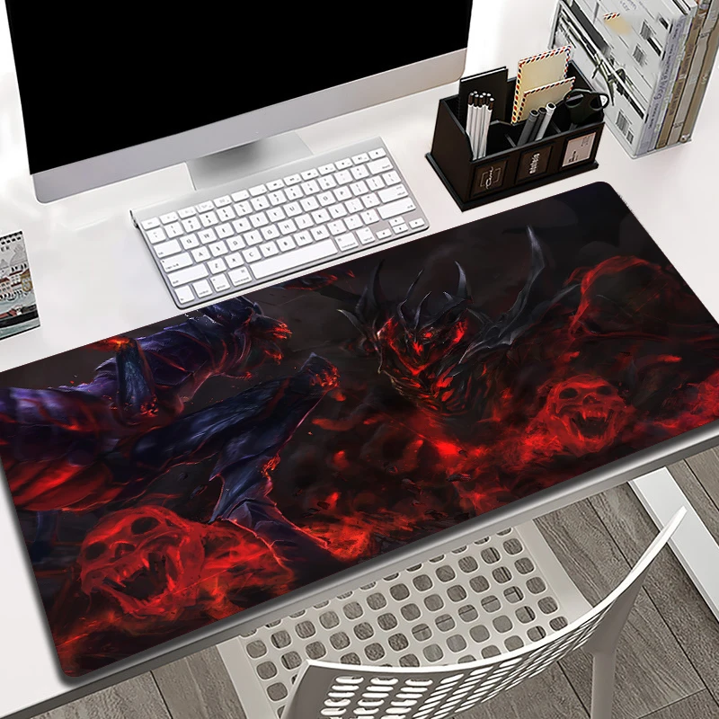 Dota2 Shadow Fiend 800x300 Large Size Mouse Pad Laptop Table Desk Mat XL Waterproof Non-slip Mange Mousepad Gamer Cabinet Carpet