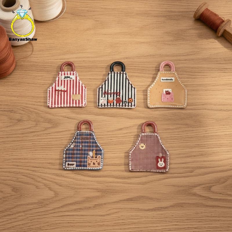 [BANY] Mini Aventais Simulados 5/10 Unidades De Material De Resina Durável Decoração De Casa De Bonecas Realista Para Co