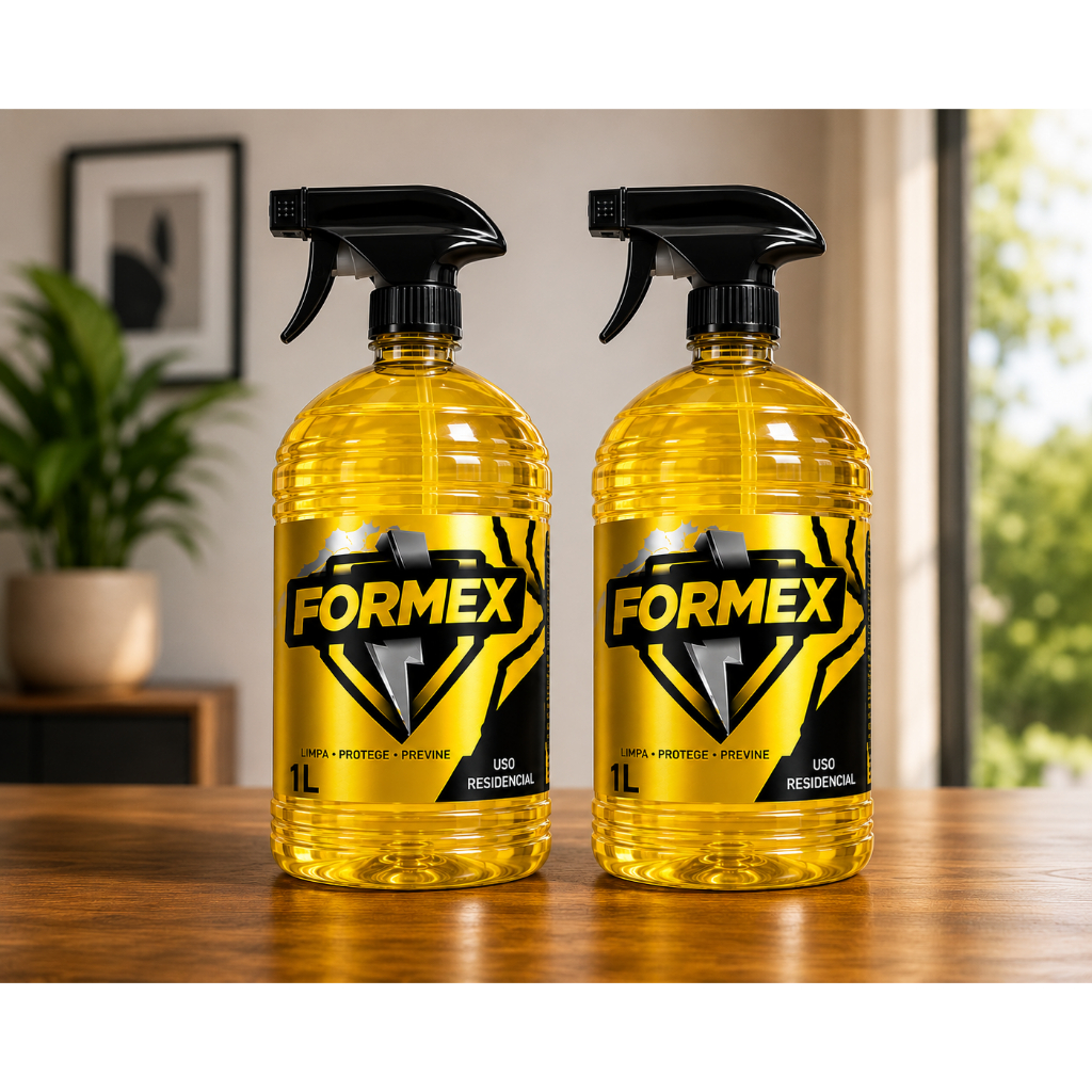 Formex com Aplicação Prática e Econômica Original 2 Litros e 2 Bico Spray