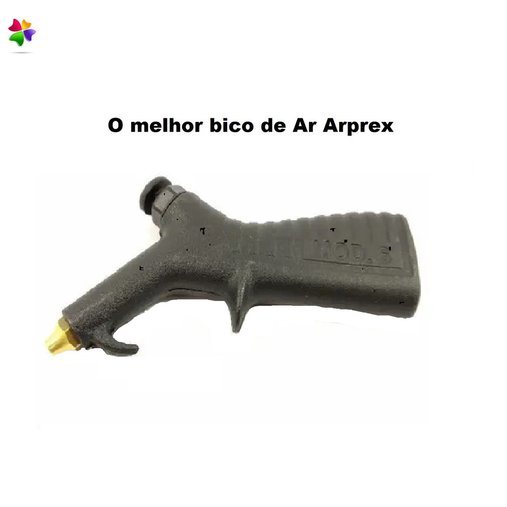 Bico De Ar Para Limpeza Corpo Em Nylon Arprex Ar Fininho