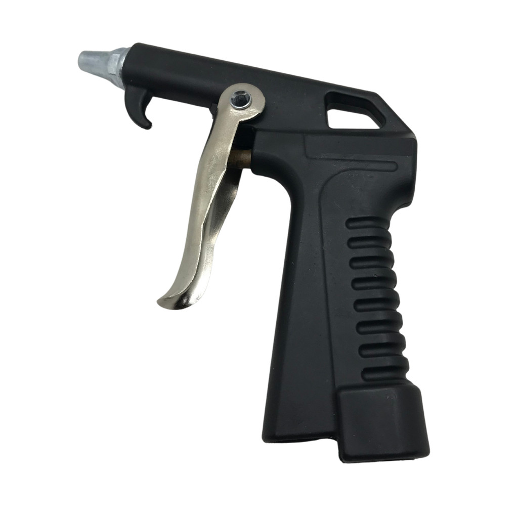 Bico De Limpeza Pistola Ar Comprimido Gatilho Metálico Preto Rosca 1/4