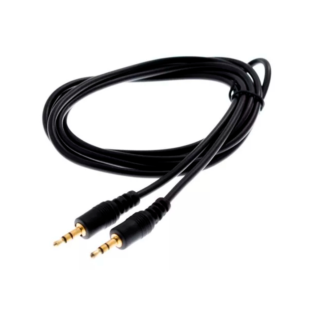 Cabo Auxiliar P2 x P2 5 Metros Estéreo MXT Cbx-A2p250 Preto