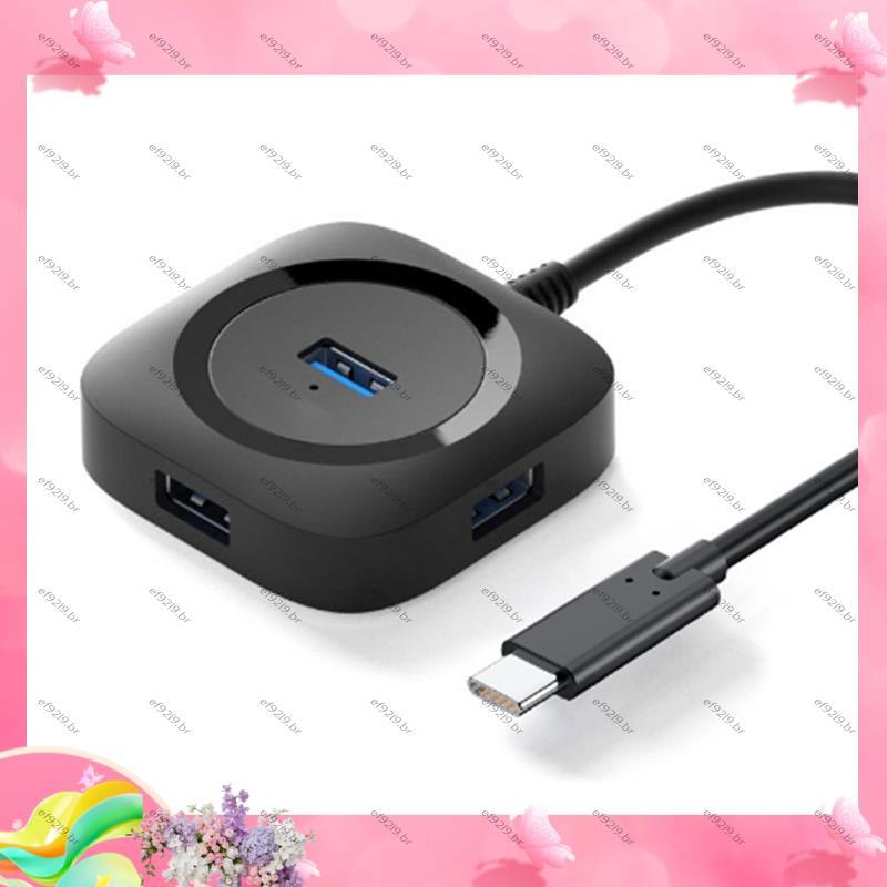 [Oferta Especial E] Expansão De Disco U 4 Em 1 Divisor USB HUB3.0 Hub One Drag Four Multi-Interface Extension Dock Split