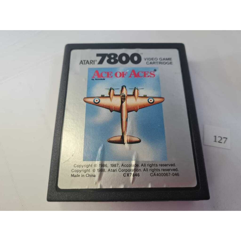 Cartucho de Atari 7800 Ace of Aces 127