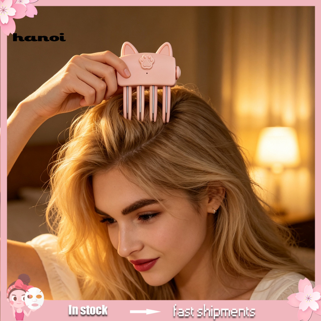 Hair Volumizing Clip Fluffy Root 2pcs Rechargeable Lifter Clips – Cordless Comb for Fine Flat 2 Heat Settings Easy for