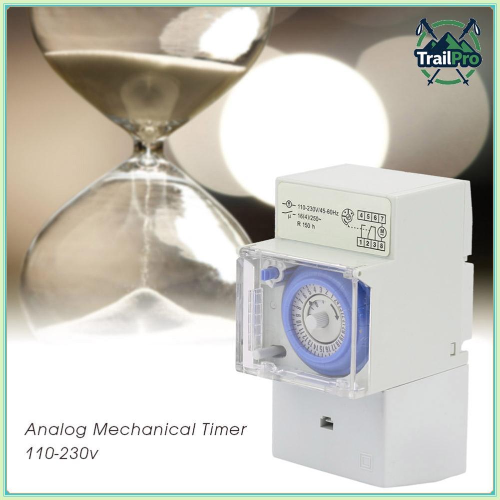 TrailPro Interruptor de tempo 110-230v sul181h 24 horas temporizador mecânico analógico manual/controlador automático