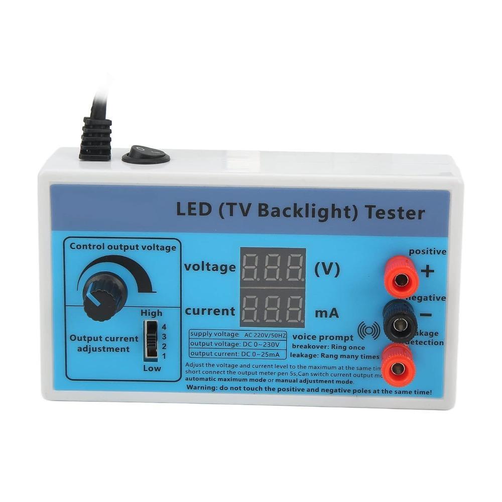 Testador De Tiras De Luz De Fundo , Multifuncional De Retroiluminação De TV LED Com Saída 0-230V , Plugue 110