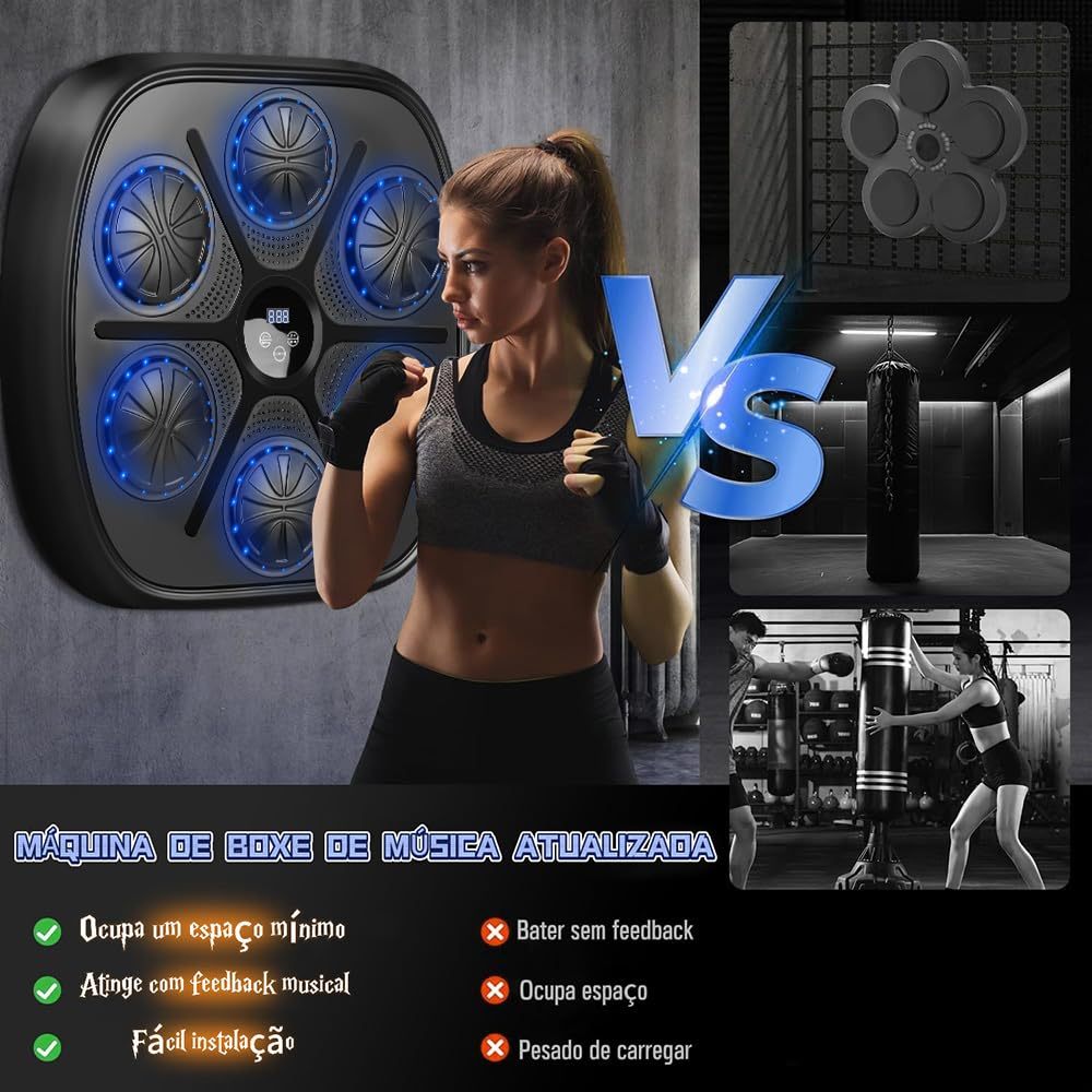 Maquina de Boxe Musical, Maquina de Boxe, Box Machine, Máquina de Boxe, Boxe Treino, Boxe Musical, Máquina de Boxe Music