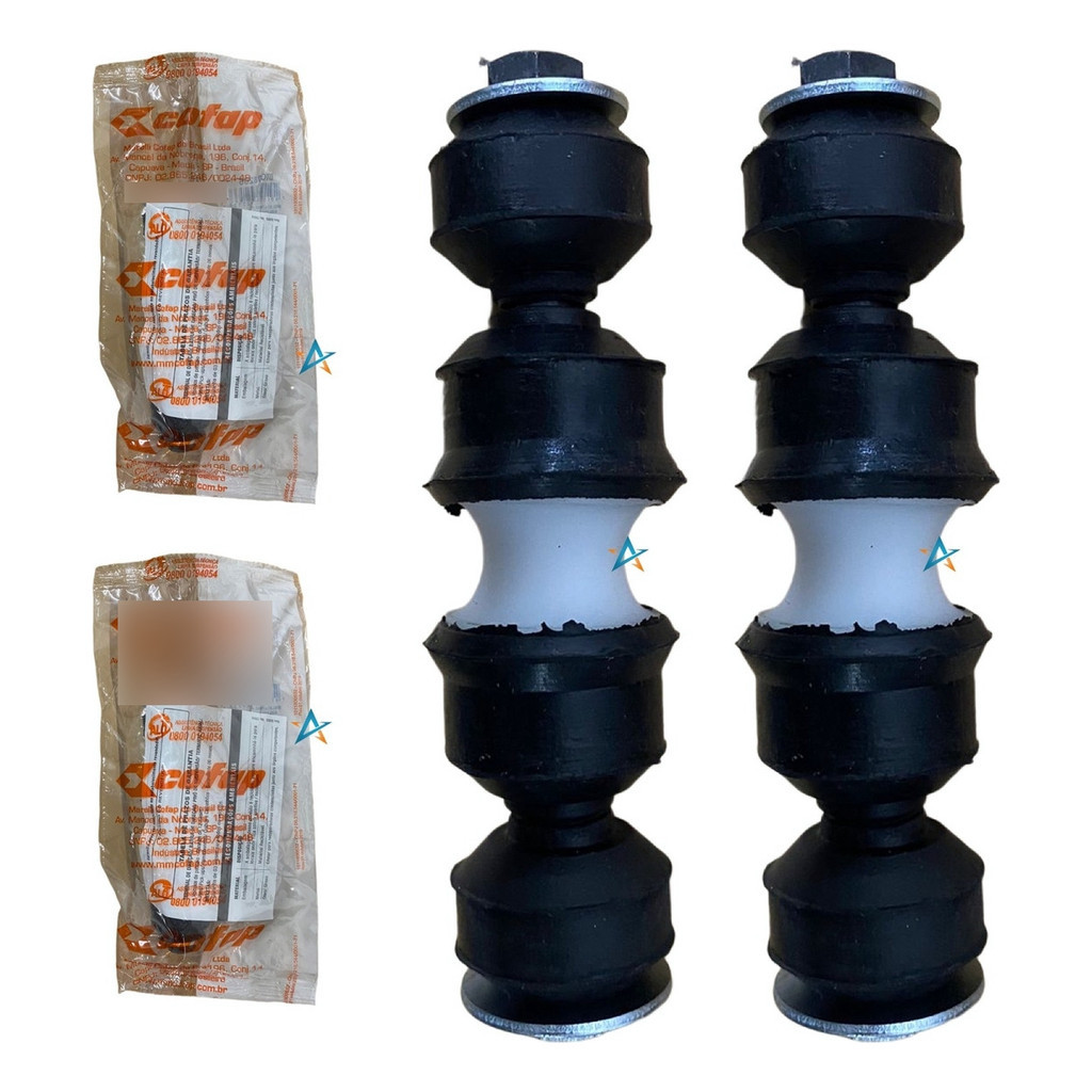 PAR Bieleta Estabilizadora Original Cofap Dianteira Blazer S10 DLX STD V6 Neon Focus GLX GL GUIA
