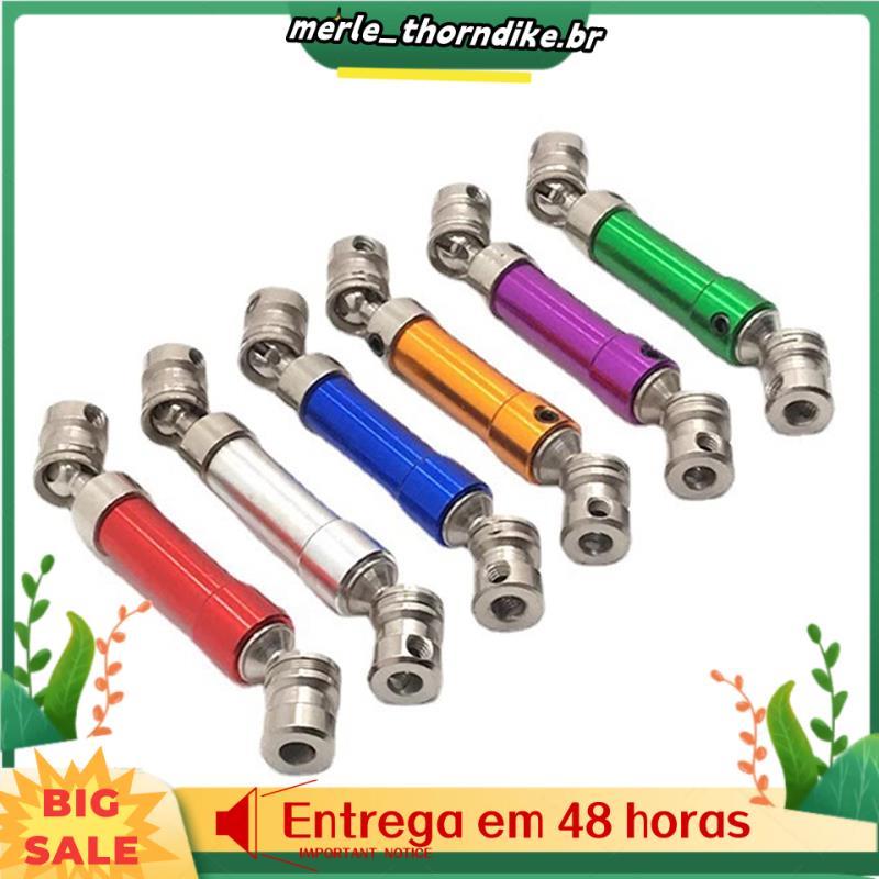 6pcs 1/12 RC Car Metal CVD Eixo De Transmissão Traseiro Junta Universal , De Atualização Resistente